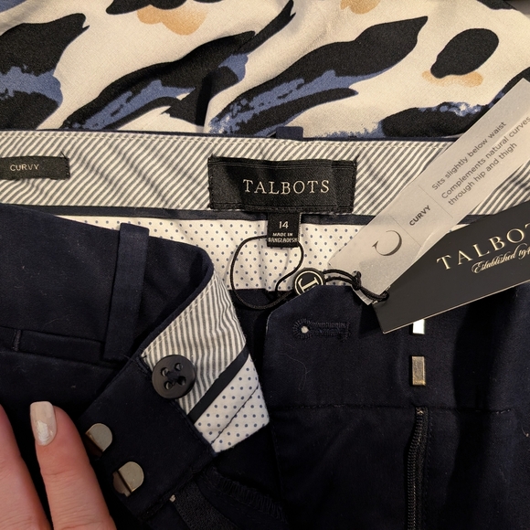 Talbot's Curvy Ankle Trousers - Picture 3 of 5